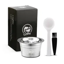 Нержавеющая сталь многоразового кофе капсула Pod фильтр капельница трамбовочная Совместимость с cafissimo кофемашина