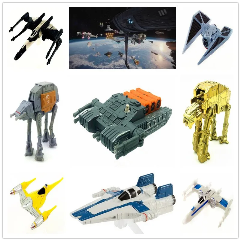 Звездные войны модель броненосца сплав игрушка Пробуждение силы космический корабль Миллениум титановый боец серии игрушки для детей Новинка