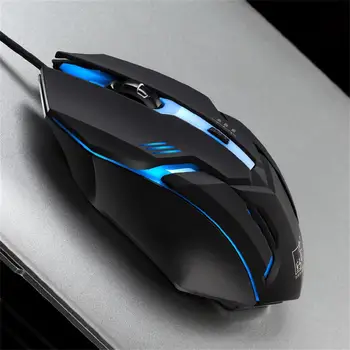

Adjustable Mice Wired USB Photoelectric Glow Gaming Mouse Computer Accessories