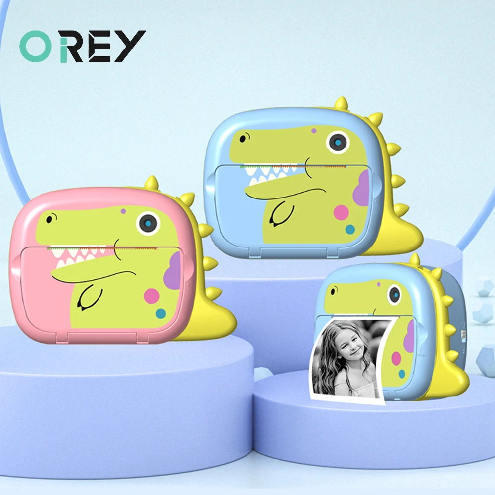 

Kids Video Photo Camera Cute Children's Instant Print Camera Toys For Kids Girls Christmas Birthday Gift Instantane Print Camera