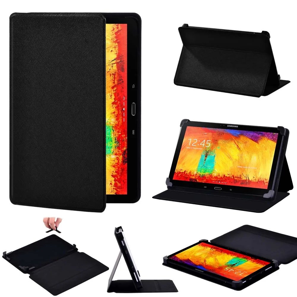 Caso Tablet Per Samsung Galaxy Note 8.0/10.1/9.6 Pollici Multi-Fold Coperchio Di Protezione Tablet Anti-Autunno Basamento + Libera Dello Stilo