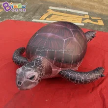 ПВХ 1,5 м длина надувная морская черепаха тематические Декорации для парка/океан тема черепаха воздушный шар для демонстрации игрушек