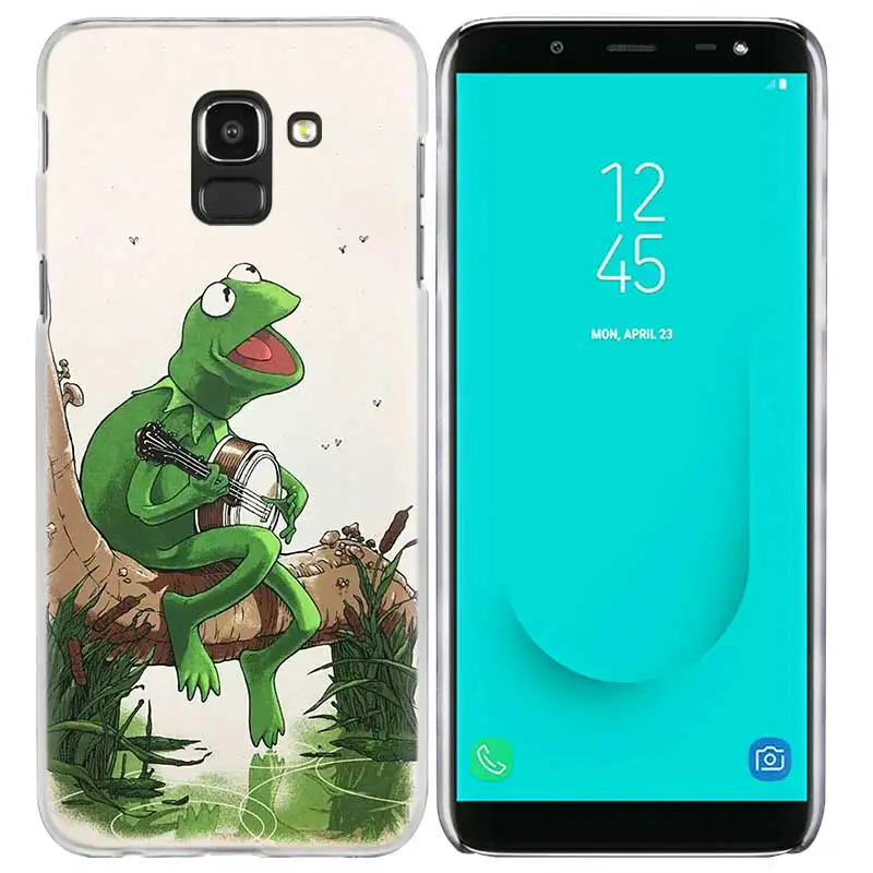 07 Лягушонок Кермит чехол для samsung Galaxy A50 A80 A70 A60 A40 A30 A20 A20e A10 A9 A7 A6 плюс Note 8 9 10 Pro - Цвет: 07