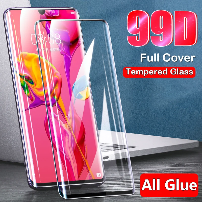 99D Защитная пленка для экрана Huawei P20 Lite закаленное стекло P30 Pro защитное P40 Mate 10 P Smart