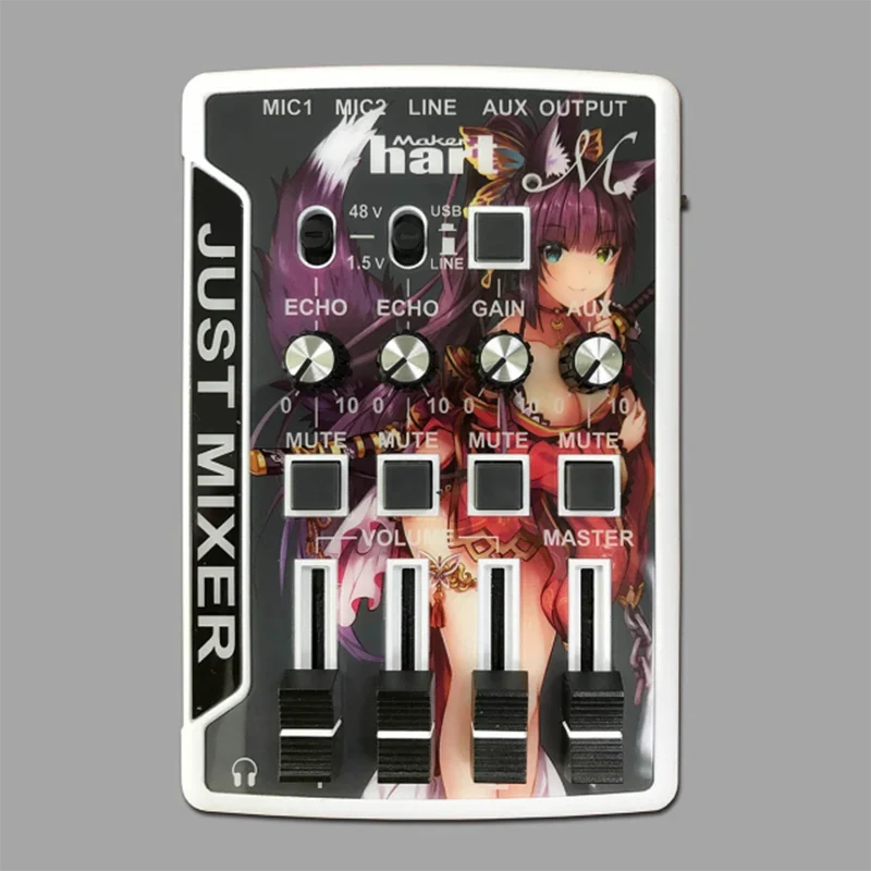 Maker Hart Just Mixer S 3 Channel 3.5mm Stereo Input/output Mini Audio  Mixer Battery Usb Power Audio Mixered Portable Pocket - Speaker Accessories  - AliExpress
