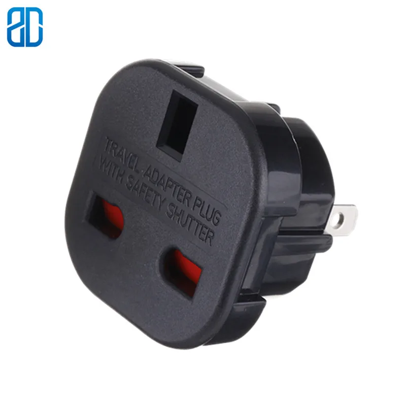 

1PCS US Travel Plug US 1-15P 2Pin To UK Britain Socket Male To Female AC Power Adapter Converter Plug Socket 10A 250V