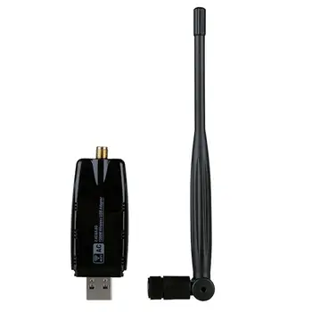 

Black Dual Band Wireless Network Card Long Range Transmission Stable Signal Wall Artifect Wifi Antenna Adapter Card For Laptop