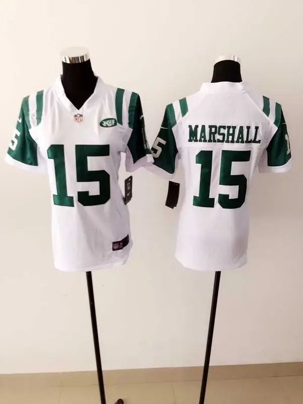 Черный Женские Нью-Йорк s,#24 Revis#15 Marshall, Джерси - Цвет: Черный