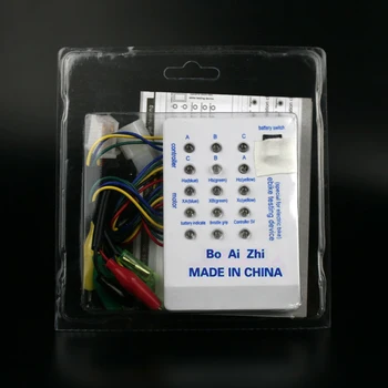 

24 36 48 60 72V Riding E-bike Tester Electric Car Scooter Brushless Motor Device Quick Controller Spared Battery Powered Durable