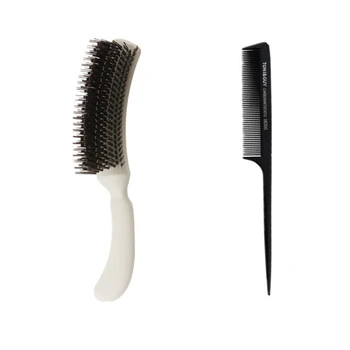 

Wavy Style Curly Hair Comb Set Home Barber Hair Care Anti-Static Big Wave Curly Hair Styling Hairdressing Comb