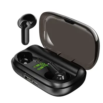 

Bluetooth Earphone with LED Power Display Noise Reduction Wireless Headphones Bluetooth Earbud Touch Control Sport Waterproof