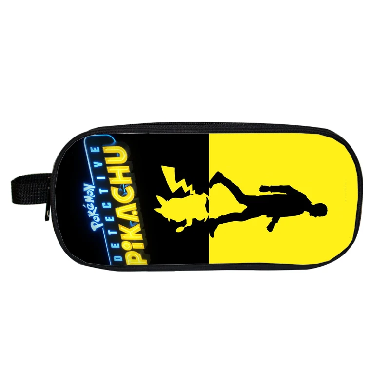 Пенал Pokemon pekachu Makeup аниме Mochila печать 3D косметички двойная молния косметичка для детские школьные принадлежности - Цвет: 14