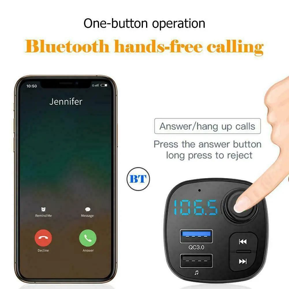 Group Vertical BT12 Беспроводной Bluetooth гарнитуры автомобильный FM трансмиттер MP3 плеер Dual USB Зарядное устройство автомобиля MP3 Поддержка TF карты r20