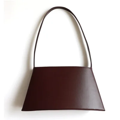 

AKAKCOCO Women bag 2019 New Customized irregular minimalist curved shoulder bag shoulder bag cowhide bag