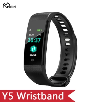 

Y5 Smart wristband Sport Fitness Activity Heart Rate Tracker Blood Pressure Waterproof Smartband for IOS Android