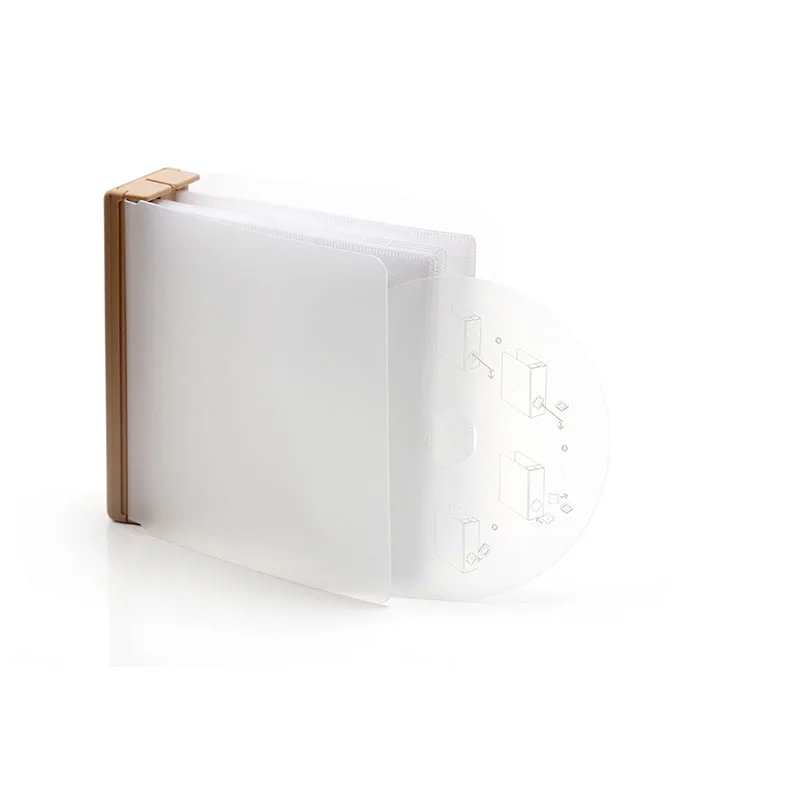 

24pcs/pack CD Sleeve Hard Bag Album Box Disc CD DVD Wallet Storage Organizer Case Boxes Holder