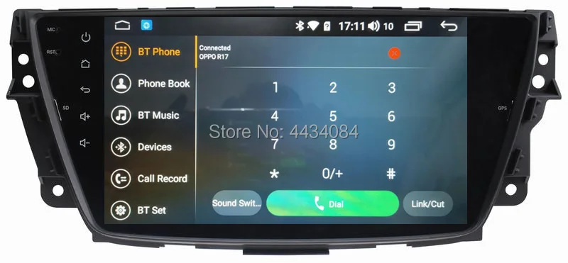 Ouchuangbo Автомобильный мультимедийный аудио плеер gps Радио для MG GS Поддержка 8 ядер 4 Гб+ 64 ГБ android 9,0 OS