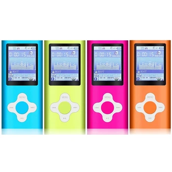 

Stylish Mp3/Mp4 Player With A 16Gb Micro-Sd Card,Support Photo Viewer,Mini Usb Port 1.8 Lcd,Digital Music Player,Media Player,Mp