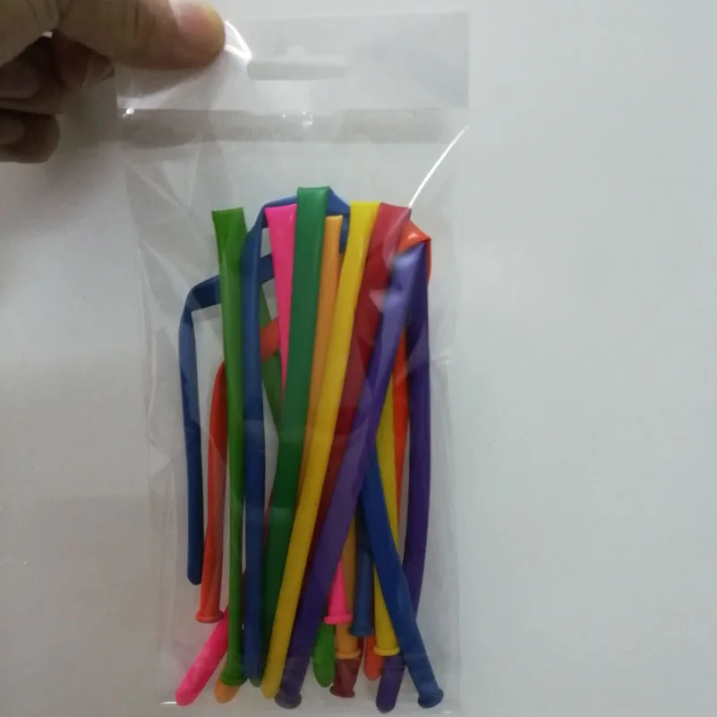 mix colors pack Для детского сада Играем ручками производства DIY Создание волшебные шары 260Q Длинные Воздушные шары независимая упаковка для прилавка 10 шт упаковка* 50 пакетов - Цвет: mix colors pack