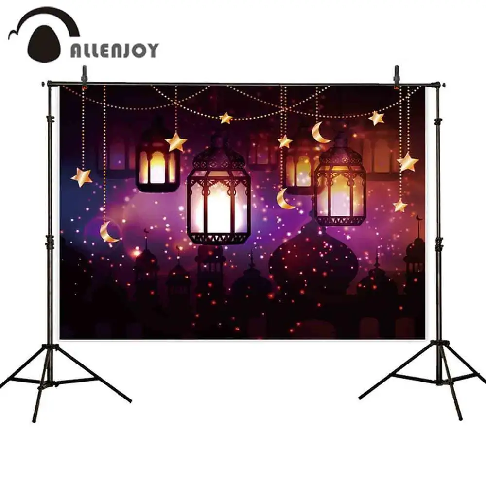 Фотофон Allenjoy фоны Diwali свет Блестящий узор свечи Вечеринка фон фотостудия |