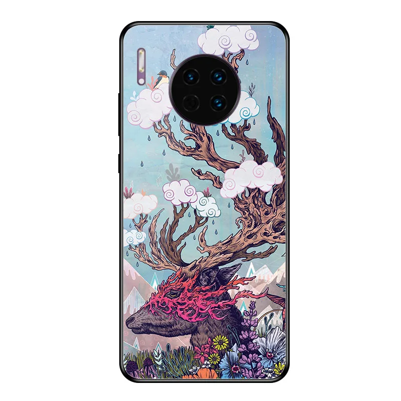 Geruide для huawei mate 30 Чехол, закаленное стекло mate 30 pro Чехол cubierta para Для huawei mate 30 Pro Чехол - Цвет: A039