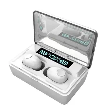 

Bluetooth 5.0 Headset T10 TWS Wireless Headphones Earbuds LED Display Earphones