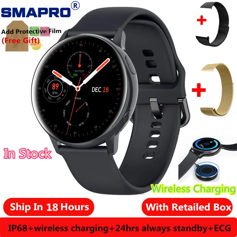 SG2 Смарт часы для мужчин Full Touch Amoled 390*390 HD экран ЭКГ Беспроводная зарядка IP68