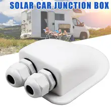 Aliexpress - SALE Waterproof ABS Junction Box Double Cable Entry Gland For RV solar panel motorhomes campervans caravans boats Dropship CSV