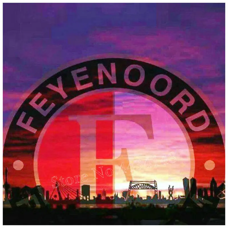 40x40 см алмазная живопись Feyenoord художественная голландская футбольная икона