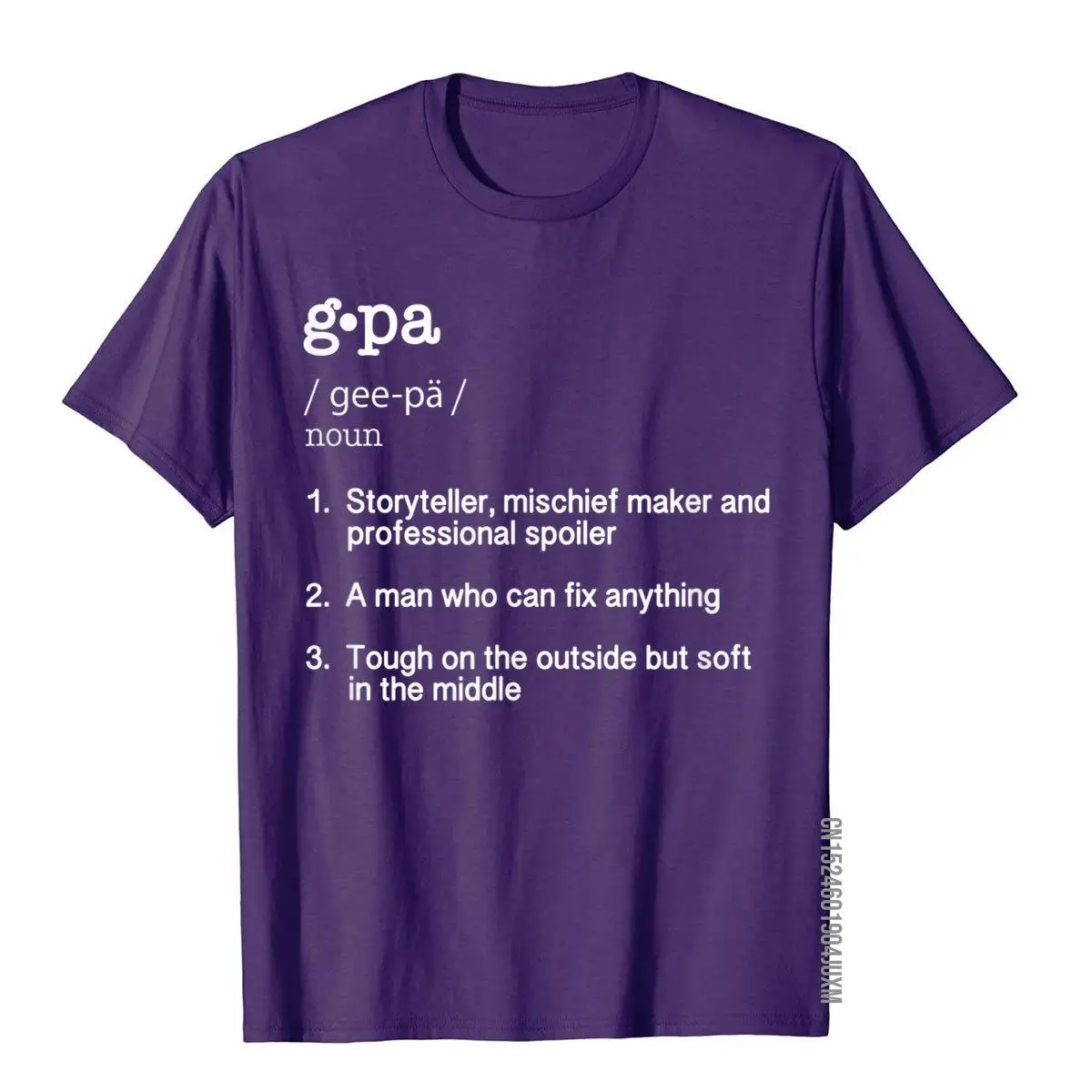 G-Pa Definition - Father's Day Gift T-Shirt__97A1093purple