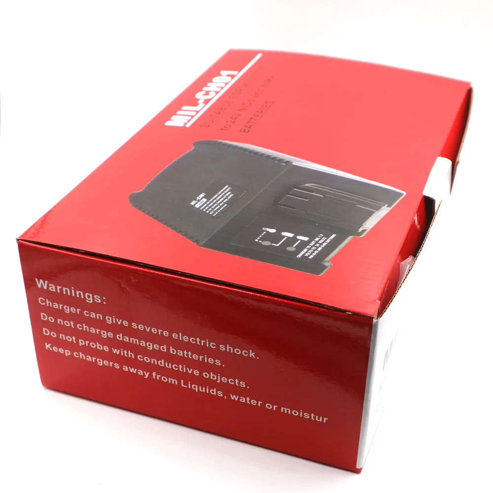 C& P ch01 подходит для батареи Milwaukee Ni-Cd Ni-MH PBS3000 48-59-0186 48-59-0255 48-11-2200 48-11-2230 BXS9.6 7,2 V-24 V зарядное устройство