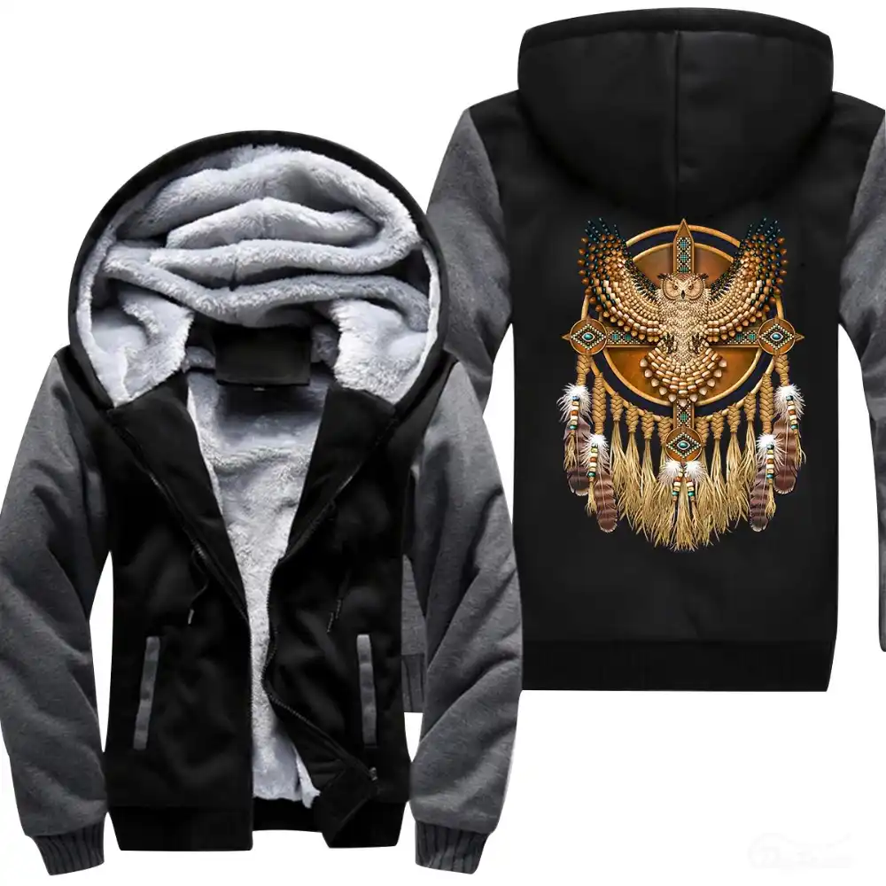 native american zip up hoodie