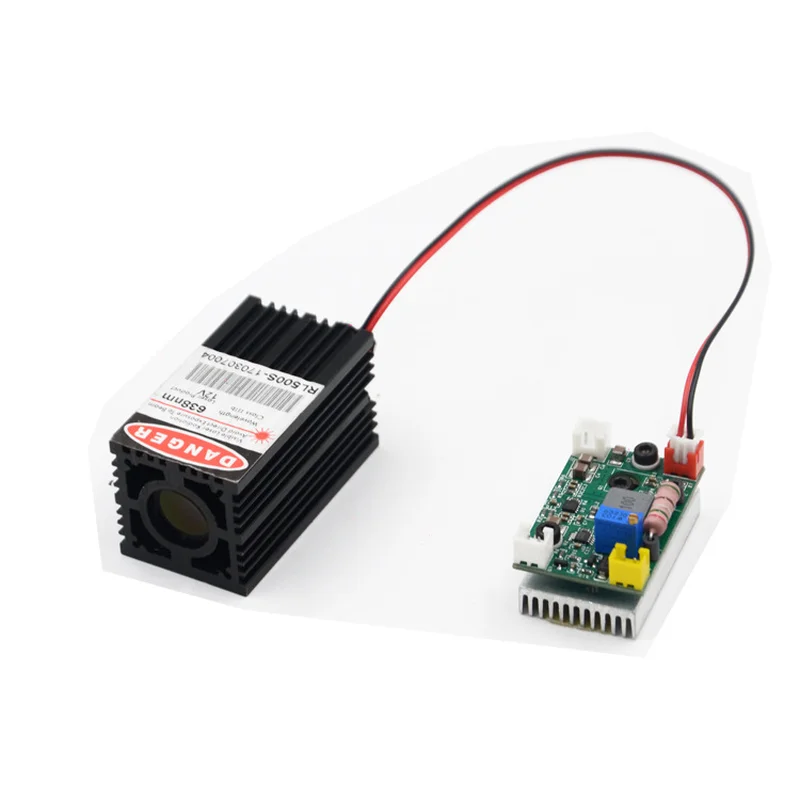 

Dyue Laser Module red laser diode 500mW 638nm laser head add fibber high brightness laser for DIY stage laser light