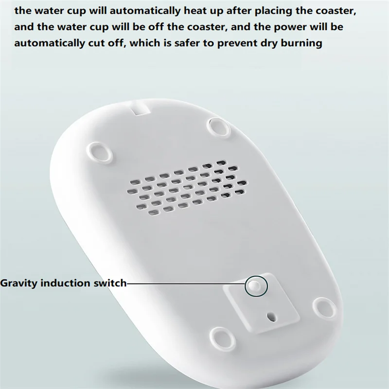 220V Constant Temperature Warming Cup Mat Coaster Warmer Electric Heat Preservation Coffee Milk Tea Heating Cooker