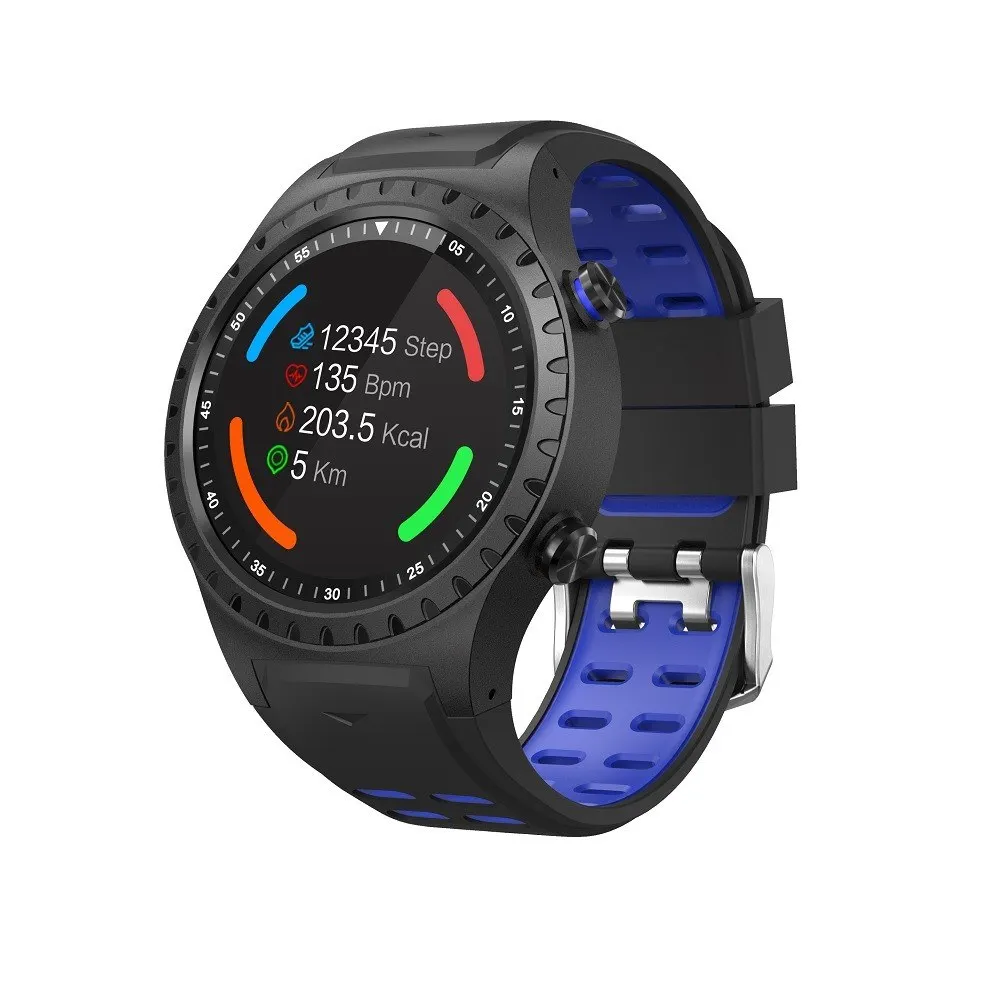 

SMA-M1 Smart Watch 1.3'' IPSSmart Bracelet BT4.0 Heart Rate Sleep Monitor IP65 Waterproof Sports Wristwatch for Android / iOS