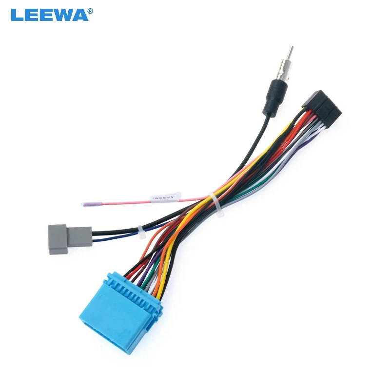 Автомобильный адаптер LEEWA с 16 контактным разъемом Android послепродажный стерео для