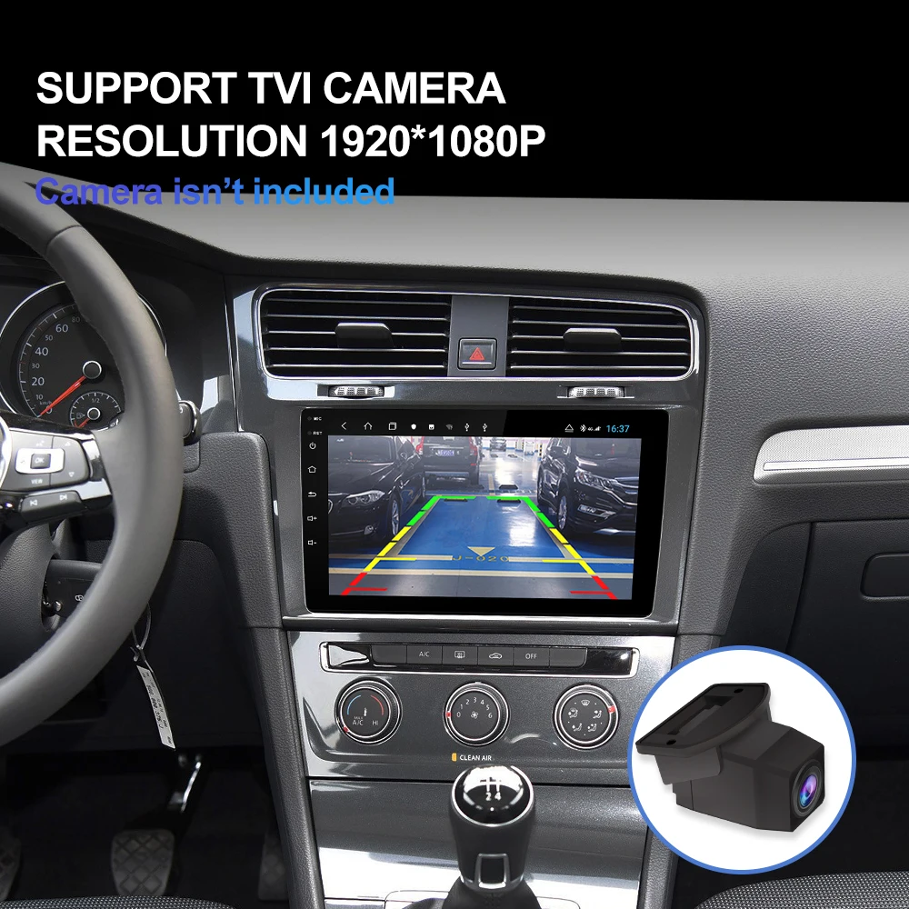 Discount Isudar H53 4G Android 1 Din Auto Radio For VW/Volkswagen/Golf 7 Car Multimedia 8 Core RAM 4GB ROM 64GB GPS DVR 1080P Camera IPS 2