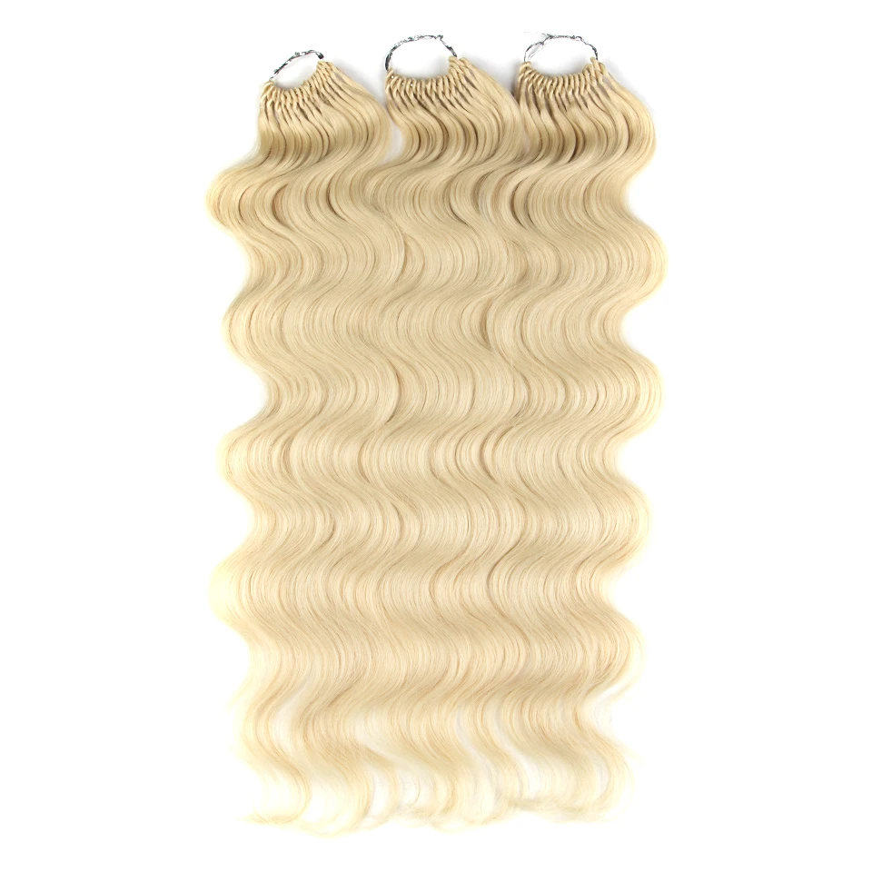 Nature Hair Body Wave Crochet Hair 22 Inch Soft Long Synthetic Hair Goddess Braids Natural Wavy Ombre 613 Blonde Hair Extensions Nature Hair Body Wave Crochet Hair 22 Inch Soft Long Synthetic Hair Goddess Braids Natural Wavy Ombre 613 Blonde Hair Extensions