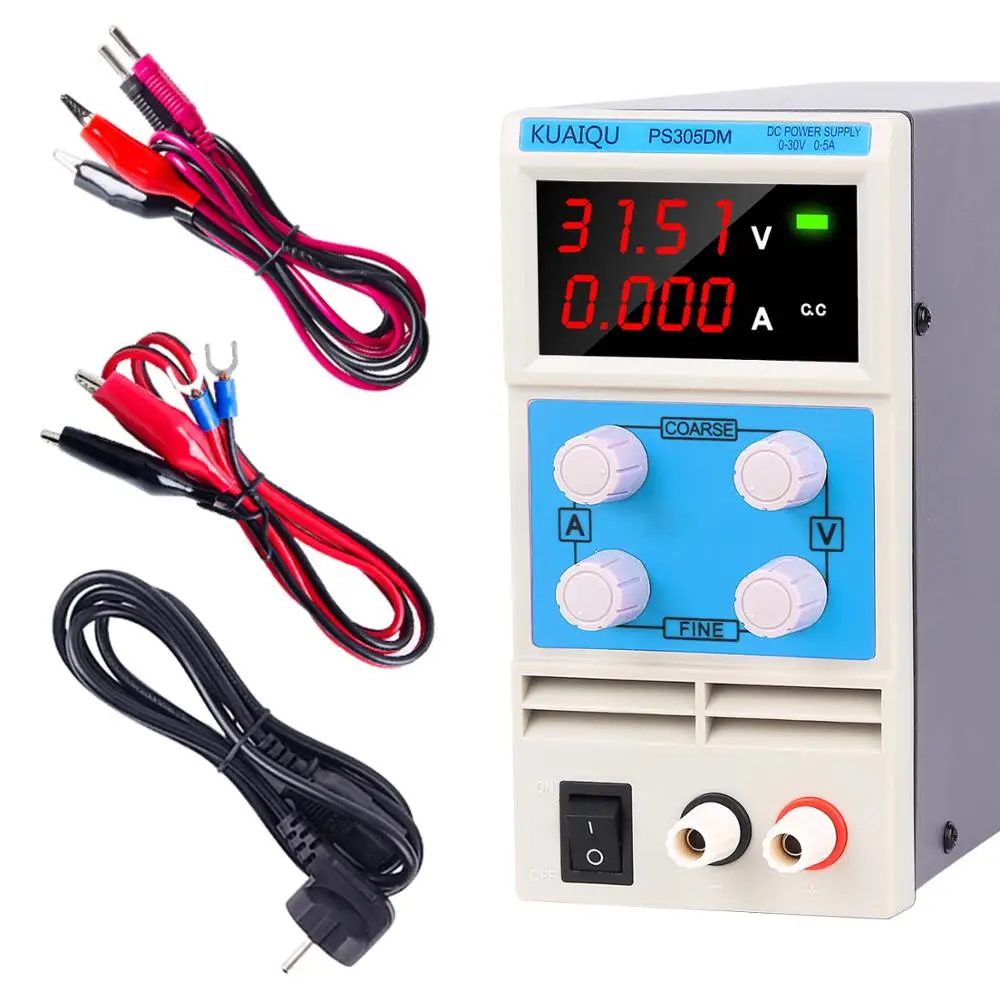 

4-digits DC Lab Switching Power Supply 30V 5A Adjustable Bench Source Digital Module For PC Universal Volts laboratory Factory