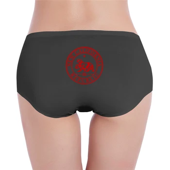 

New California Republic Crest Fallout Logo Red Print Classic Ladies low waist underwear