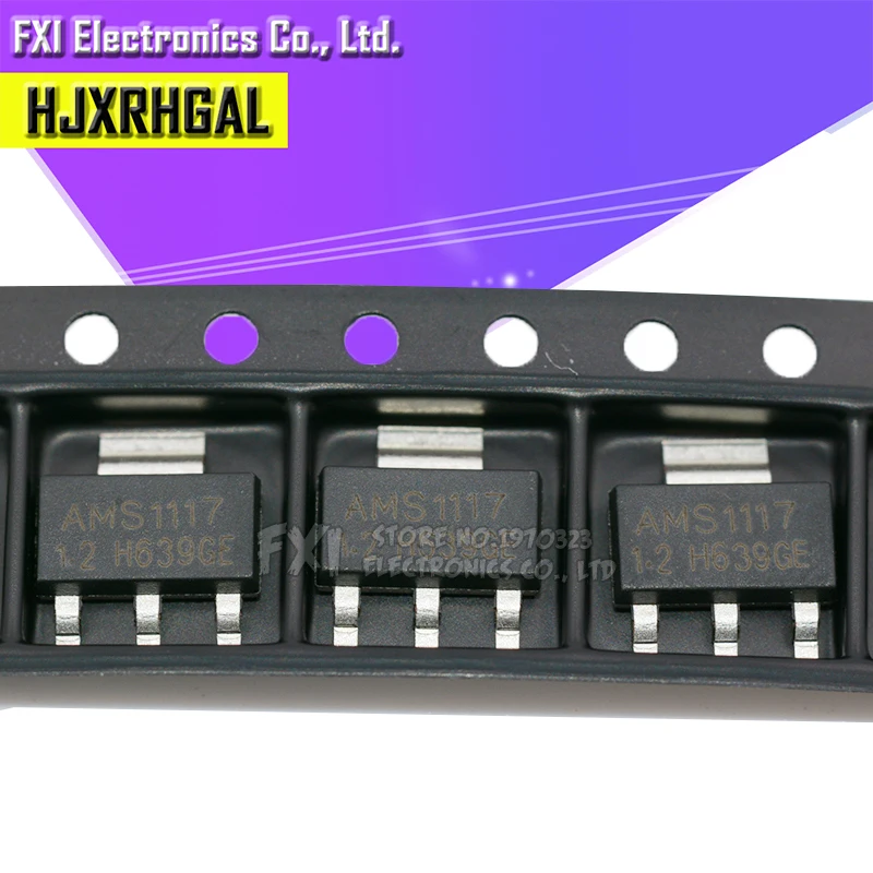 50 шт. AMS1117 серии 3.3V ADJ 1.8V 1.2V 5.0V 2.5V 3.3 5.0|ams1117 5v| |
