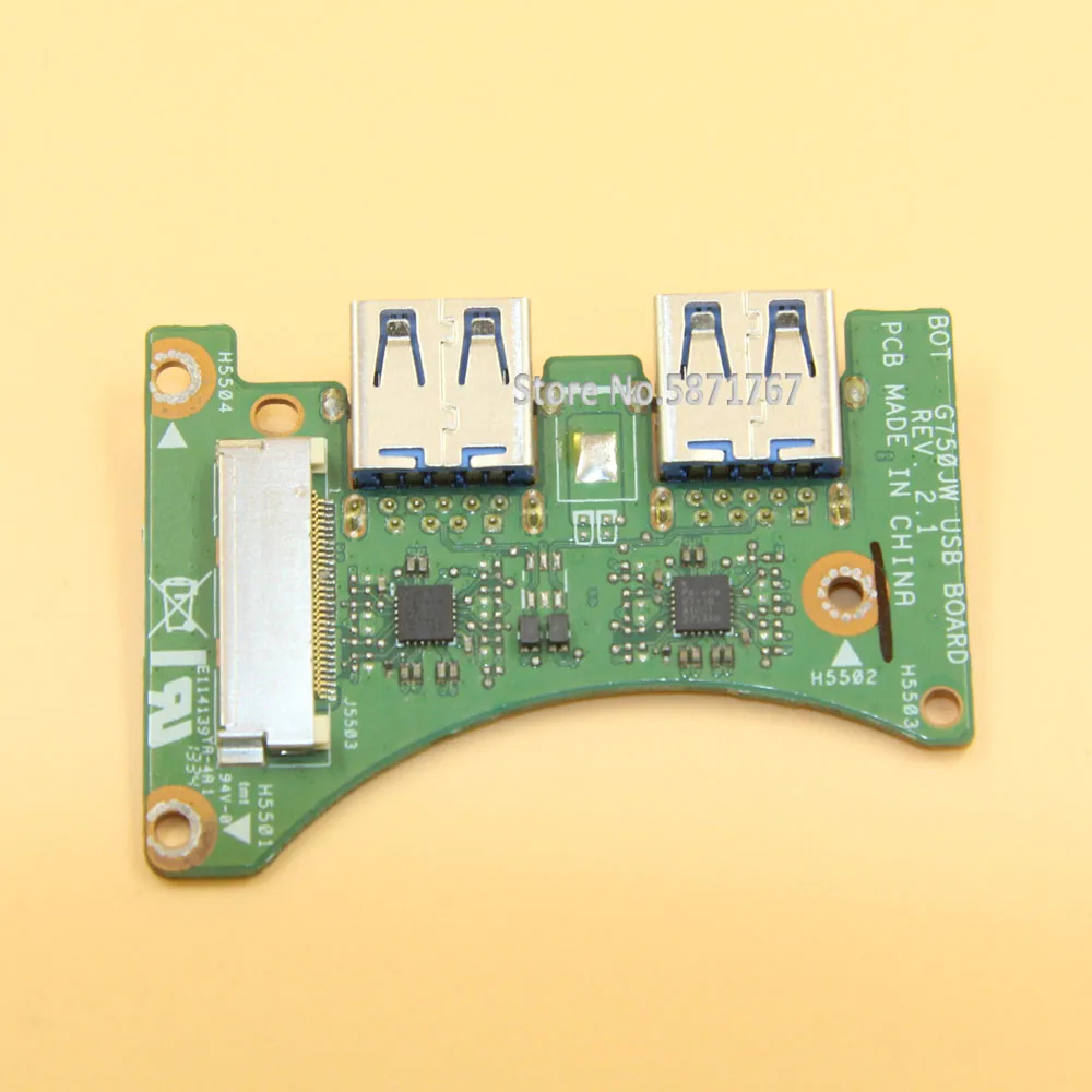 G750JW USB Board For ASUS G750JX G750JH G750JM G750J G750JS G750JZ Platelets Laptop IO Interface |
