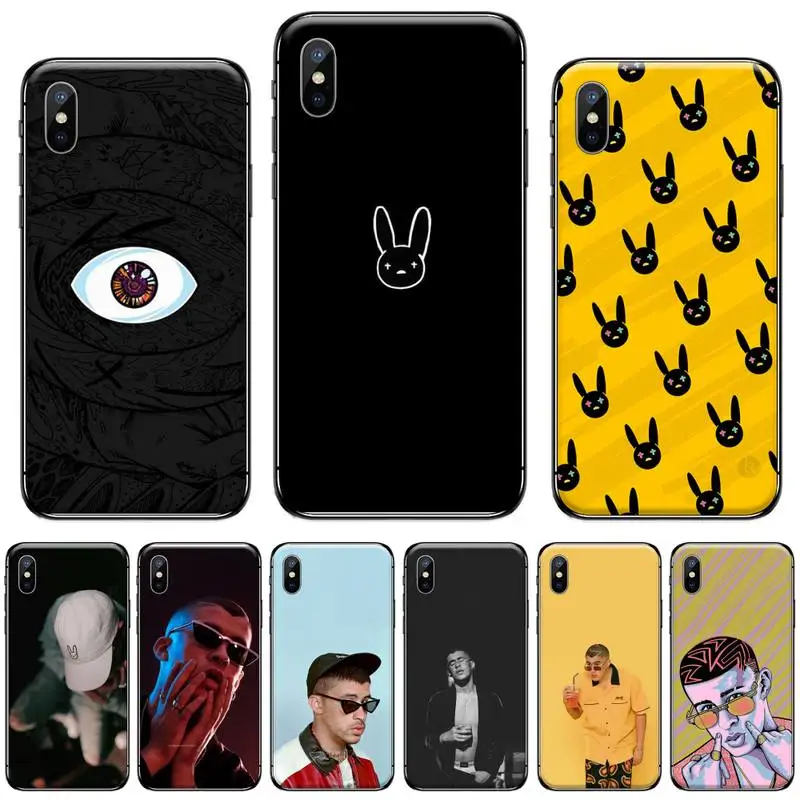 Чехол для телефона Bad Bunny Spanish singer iphone 5 5s 5c se 6 6s 7 8 plus x xs xr 11 pro max | Мобильные телефоны