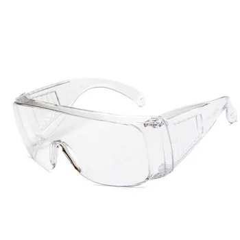 

Dust-proof and sand-proof transparent protective glasses goggles both for children and adults