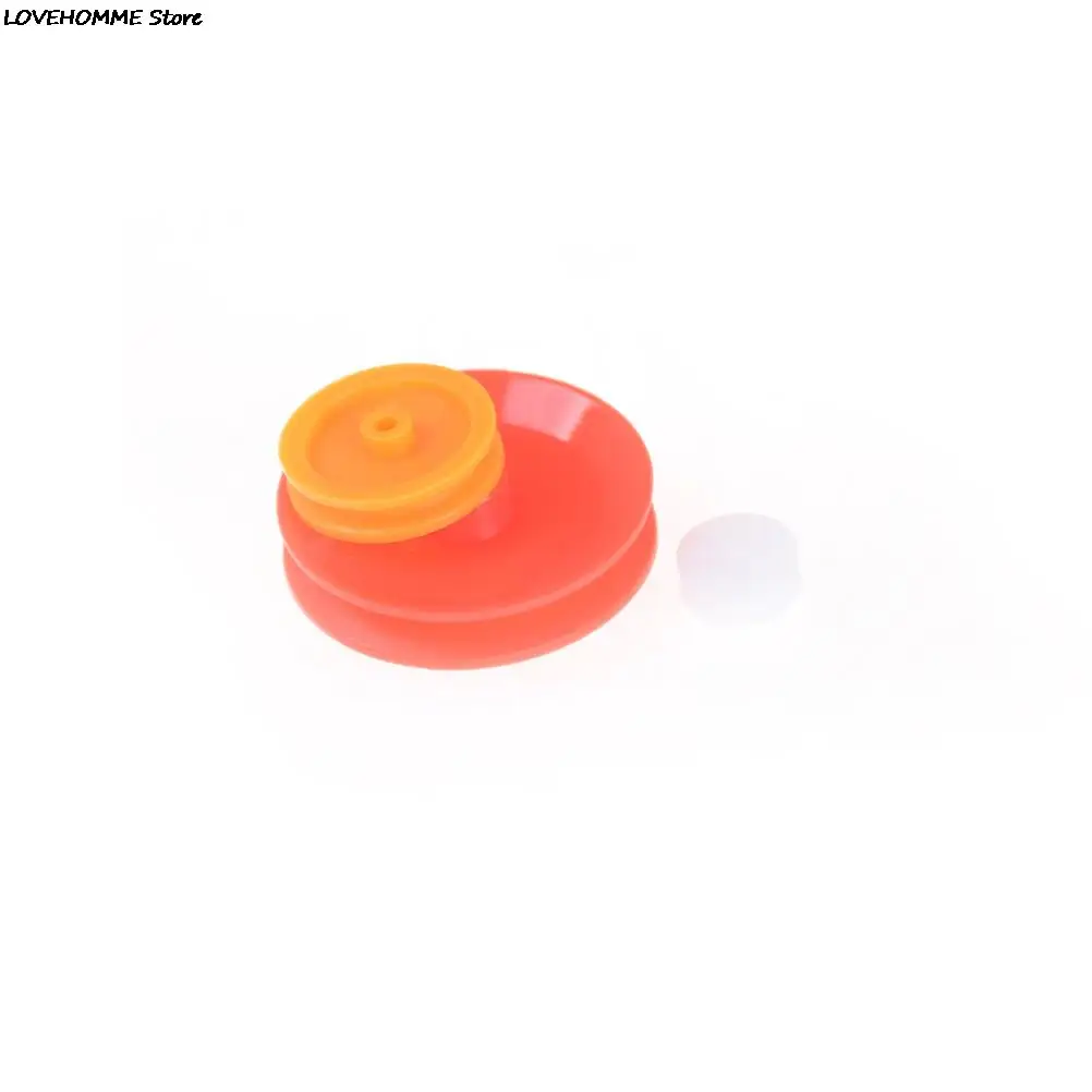 7pcs Plastic Pulley Diy Drive Accessories For Diy Toy Car Accessories
