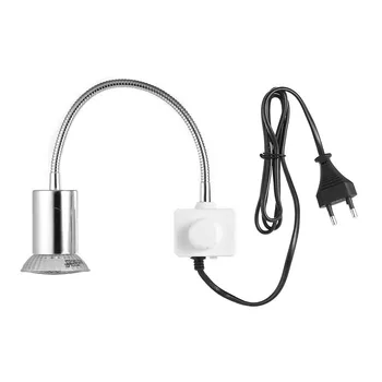 

25W Halogen Lamp Flexible Reptile Lizard Turtle UVB UVA Basking Heat Light Heating Lamp Heat Lamp Bulbs Red Heat Lamp