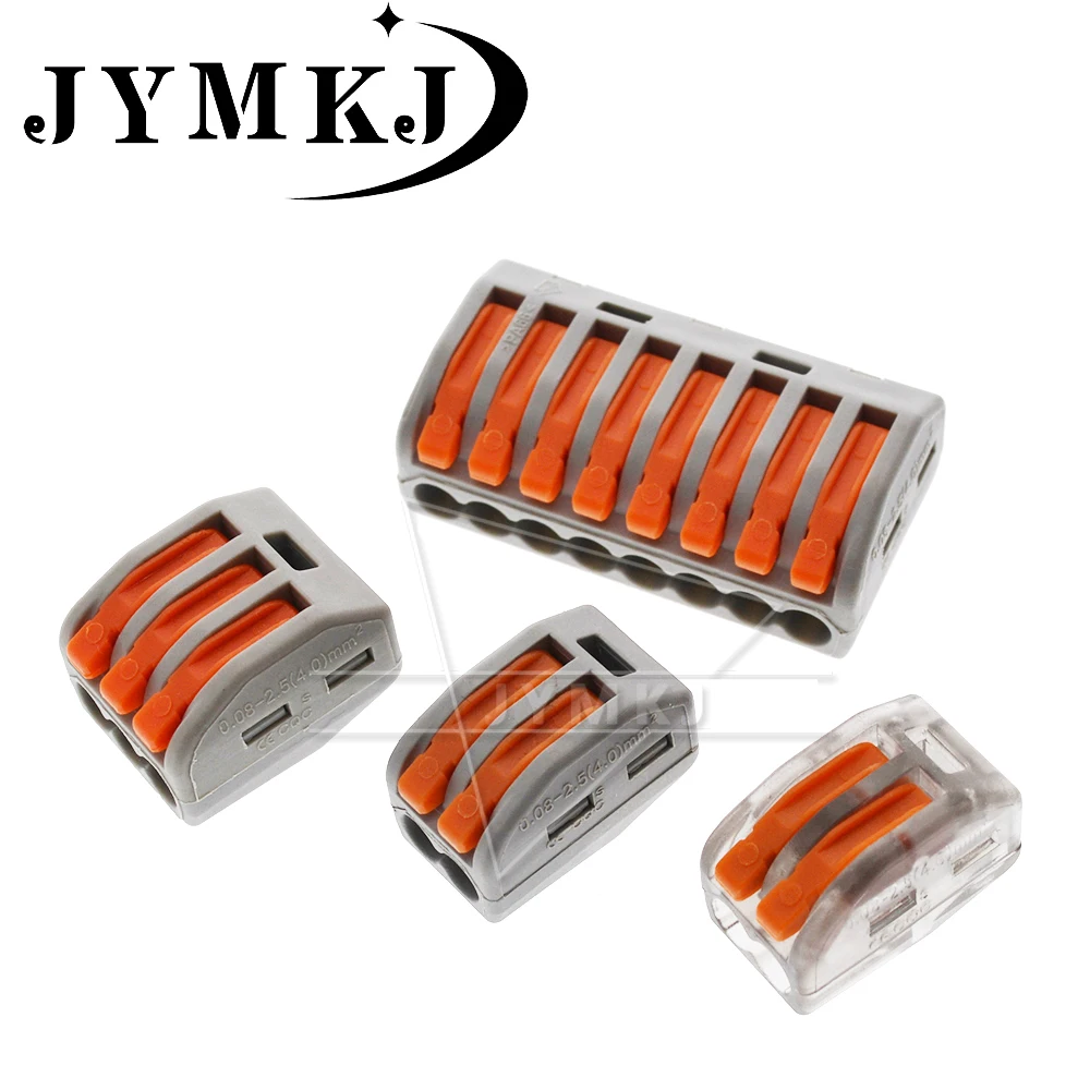 

NEW /Conector Wire Connector Mini Fast PCT-212 213 218 Universal Compact Wiring Conductor Push-in Terminal Block