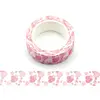 Heart on valentine's day pink sparkle Decorative Adhesive Tape love Masking Tape Diy Scrapbooking Sticker Label Stationery ► Photo 2/2