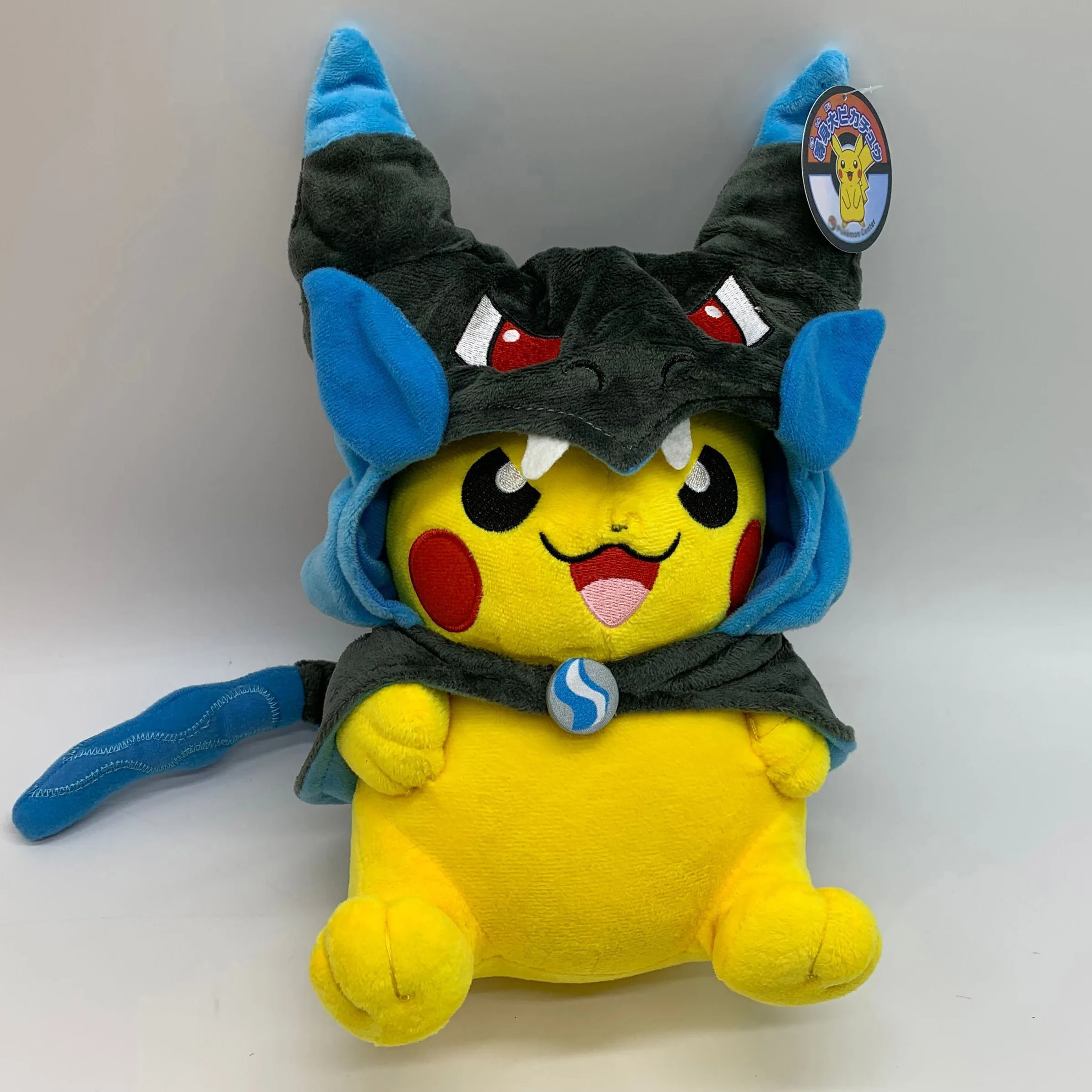 pikachu with charizard hat