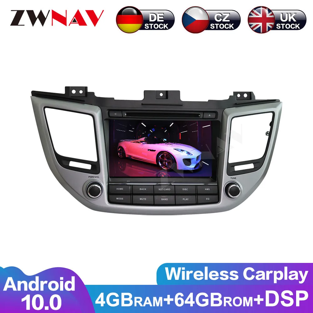 

Android 10 IPS экран PX6 DSP для Hyundai Tucson/IX35 2014-2018 автомобильный DVD GPS мультимедийный плеер головное устройство радио Navi Audio Stereo